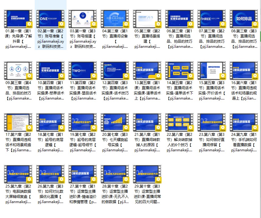 图片[1]-【实操教程】运营型主播从0-1学习直播带货底层逻辑-联码科技