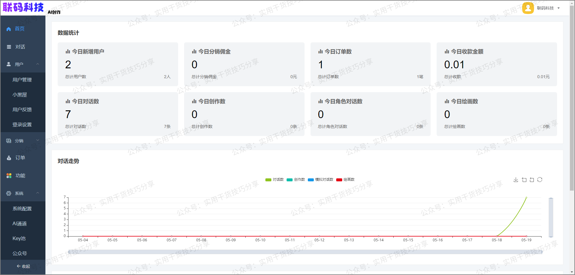 图片[5]-【网站源码】小狐狸AI源码最新版，亲测可用，可运营-联码科技